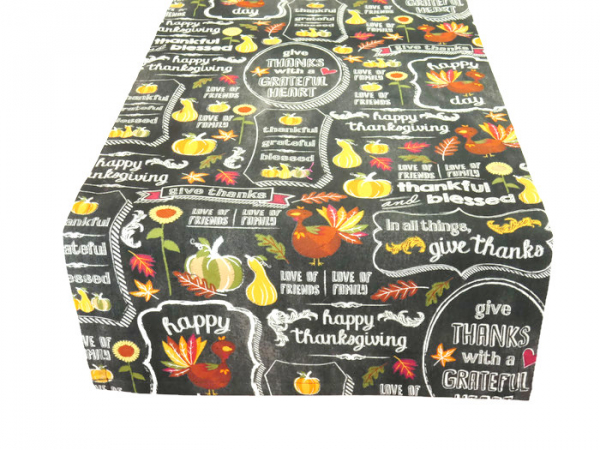 Happy Thanksgiving Table Runner