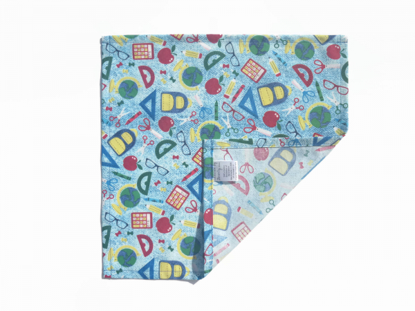 Children's Lunchbox Napkins reverse side Children's Lunchbox Napkins reverse side