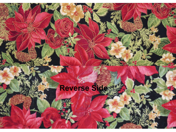 Poinsettia Reverse Side