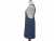 Women's Navy Blue & White Floral & Diamonds Pattern Japanese Apron side view