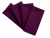 Solid Burgundy Cloth Napkins, 100% Cotton, Set of 4 or 6