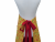 Women's Chili Peppers Apron back view tied in back