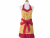 Women's Chili Peppers Apron front view tied in front
