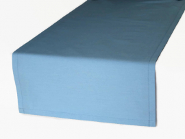 Solid Blue Cloth Table Runner