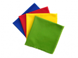 Solid Fringed Napkins