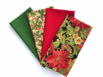 Christmas Cloth Napkins, Set of 4 or 6